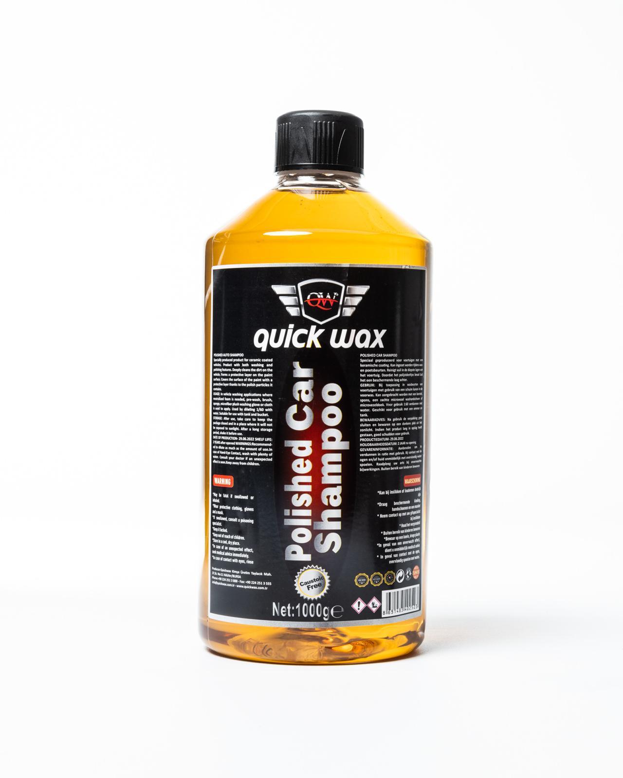 Polished Car Shampoo – Streepvrij Schuim voor een Perfecte Glans