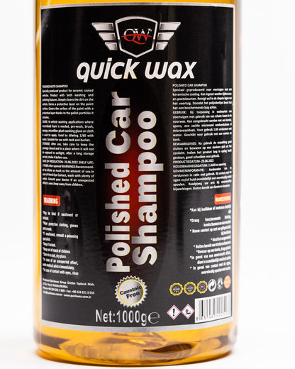 Polished Car Shampoo – Streepvrij Schuim voor een Perfecte Glans